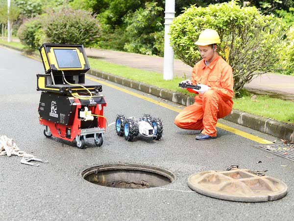 和龙管道机器人检测